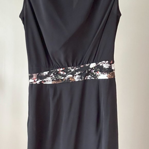 All Saints Azure Chase Dress in Night (Black) - Picture 4 of 5